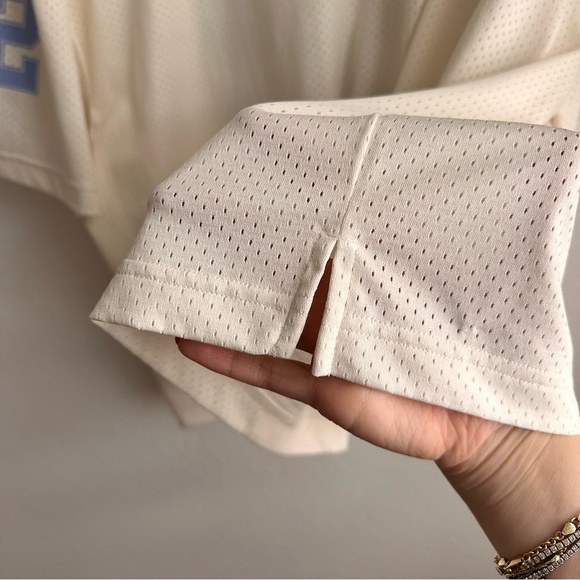 Aritzia TNA Court Mesh Jersey Top - Picture 6 of 11